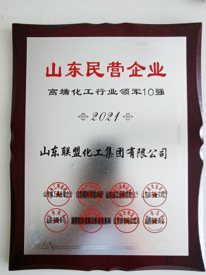 山東民營企業高端化工行業領軍10強